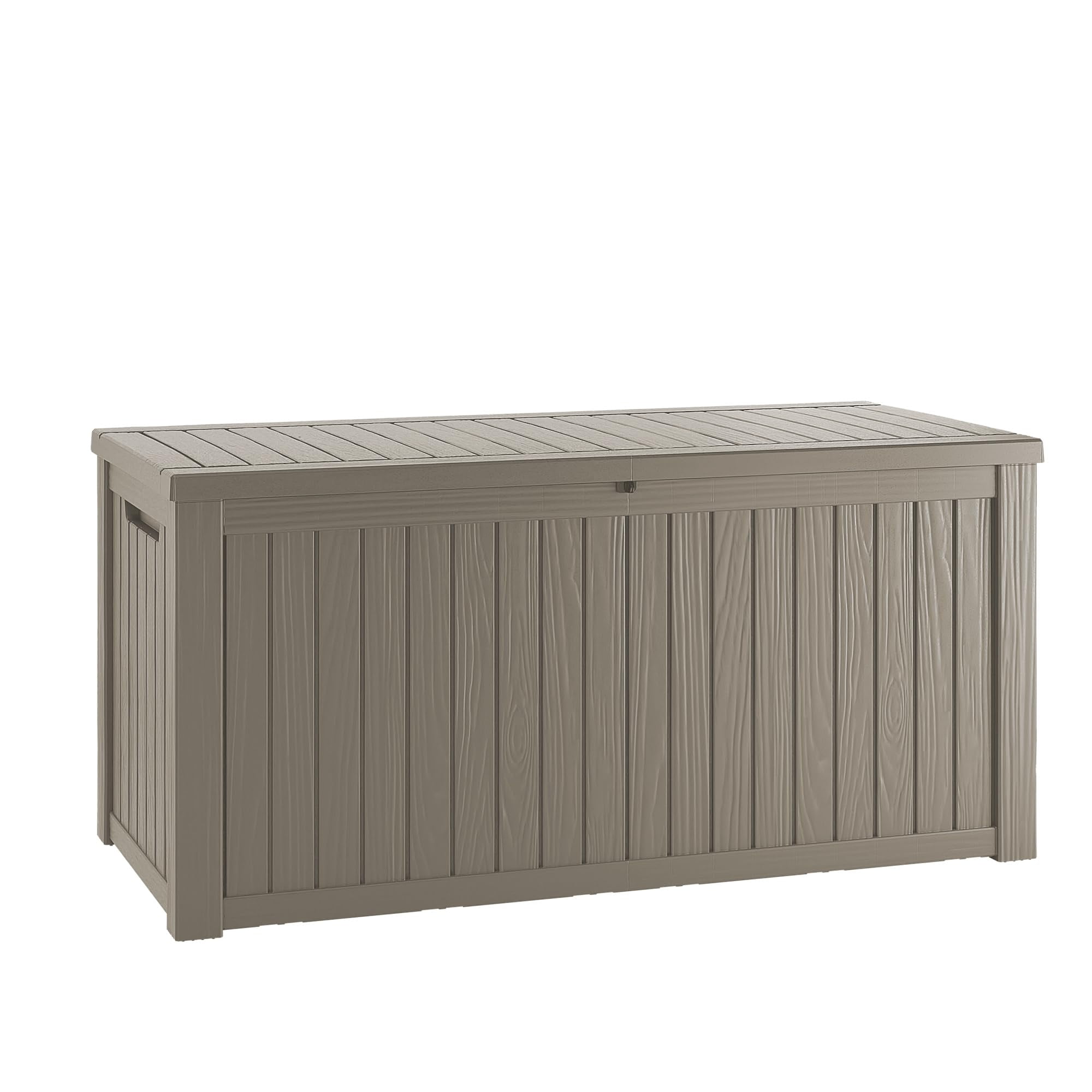 Weatherproof Desk Pool Extra Large 180 Gallon Resin Deck Box, Weatherproof Outdoor Storage ...
