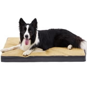 Extra Large 2-in-1 Pet Bed with Removable Waterproof Washable Warm and Cool Covers, Gray