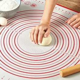 Silicone Pastry Mat Extra Large Non Slip with Measurements Non Stick Food Grade Silicon Baking Mat For Rolling Dough Pie Crust Fondant Pizza and Cookies Walmart