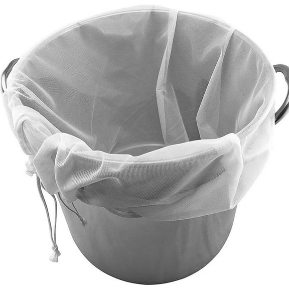 Extra Large (22" x 26") Drawstring Brew in a Bag Straining BIAB Homebrew Wine