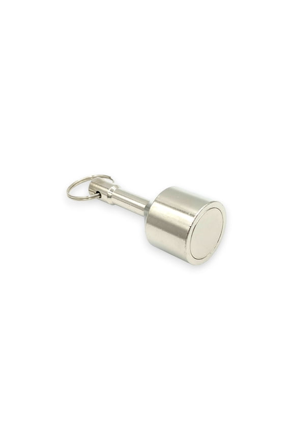 Extra-Large 28mm N52 Keychain Magnet Tester for Gold, Silver, Jewelry, & Scrap Metal
