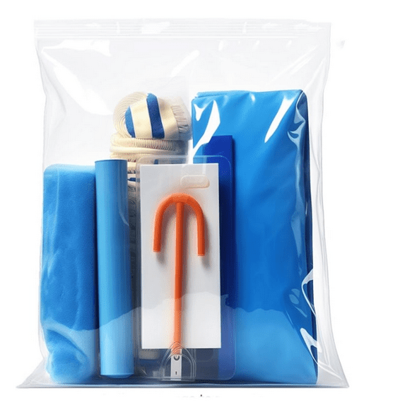 Extra Large 3.5 Gallon Storage Bags, Clear Freezer Bags 16" x 18", Heavy-Duty Reusable Plastic Bag for Clothes, Traveling, Moving, 2-mil Thick (Pack of 12)