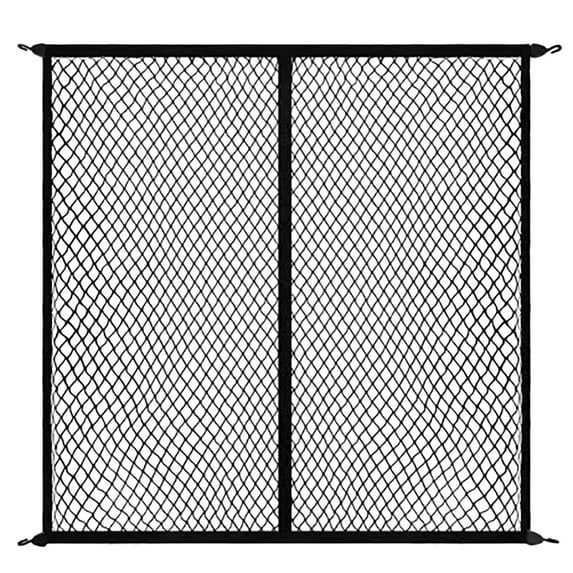 Extra Large 47.24 Inch Heavy Duty Elastic Cargo Net for Pickup Trucks SUVs – Universal Truck Bed Netting with Reinforced Hooks – Secure Storage Solution for Vehicles Boats and Outdoor Gear