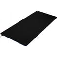 Extra large 71 x 30 inch full size desk pad with rgb lighting for