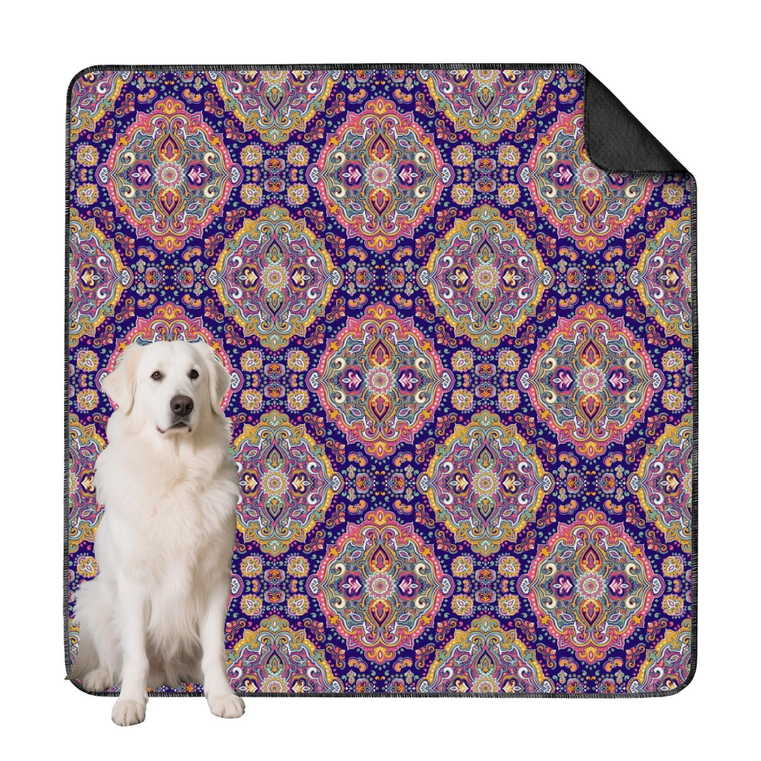 Curated visual reference: Gallery Detail: Extra Large 72X72 Inch Pet Pad With Grip Tight Backing