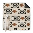 thumbnail image 1 of Extra Large 72x72 Inch Pet Pad with Stay-Put Surface, Boho Style Reusable Training Mat for Pet Crates and Laminate Floors, Highly Absorbent Whelping Pad, 1 of 1