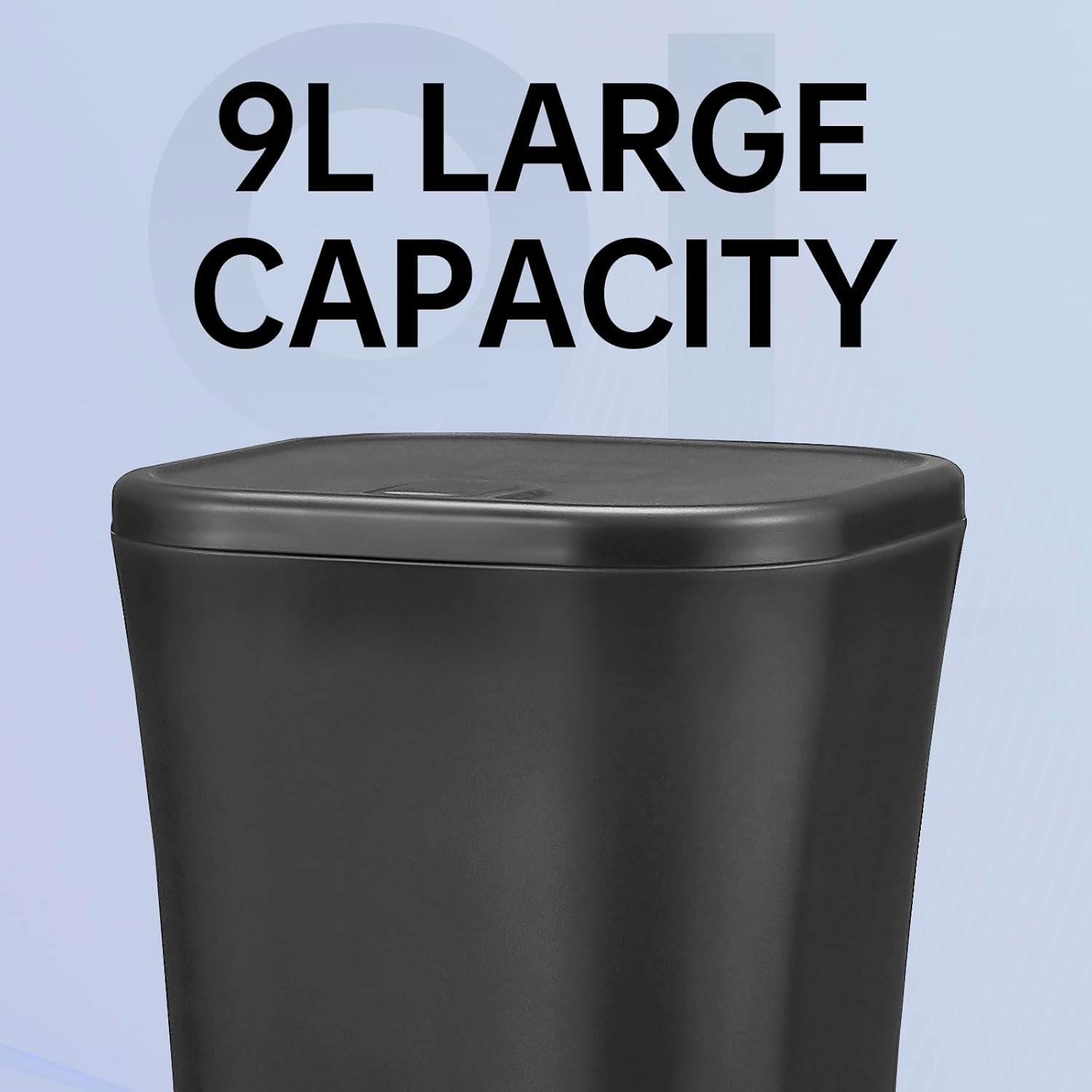 Extra Large 9L Automatic Dog Feeder, Timer-Controlled Pet Food Dispenser with Portion Control, Voice Recording, Battery & Plug-In Power for Large Dogs, Black