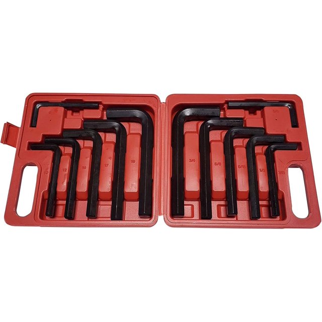 Extra Large Allen Wrench Jumbo Automotive Hex Key Set (SAE And METRIC