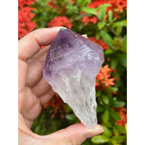 Extra Large Amethyst Point, Natural Amethyst Point, Raw Amethyst Point Healing Crystals (4-6 oz)