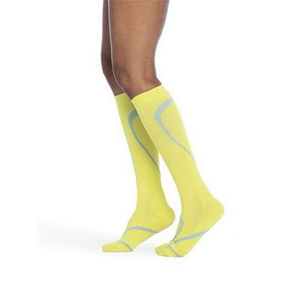 Extra Large Ankle Short Leg Closed Toe Traverse Socks for Men & Women - Limeade