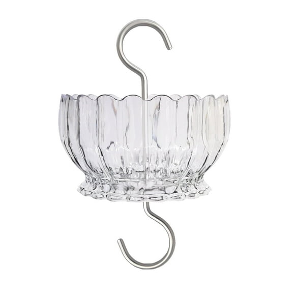 Extra Large Ant Moat for Hummingbird Feeder - 9 OZ Capacity Insect Guard Clear Daisy