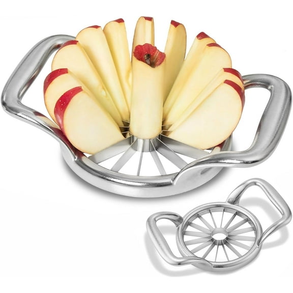 LIIGEMI Extra Large Apple Slicer, 16-Slice Thin Apple Slicer and Corer,Cutter, Divider, Wedger for Fruits and VegetablesSharp and SturdyEasy to Use