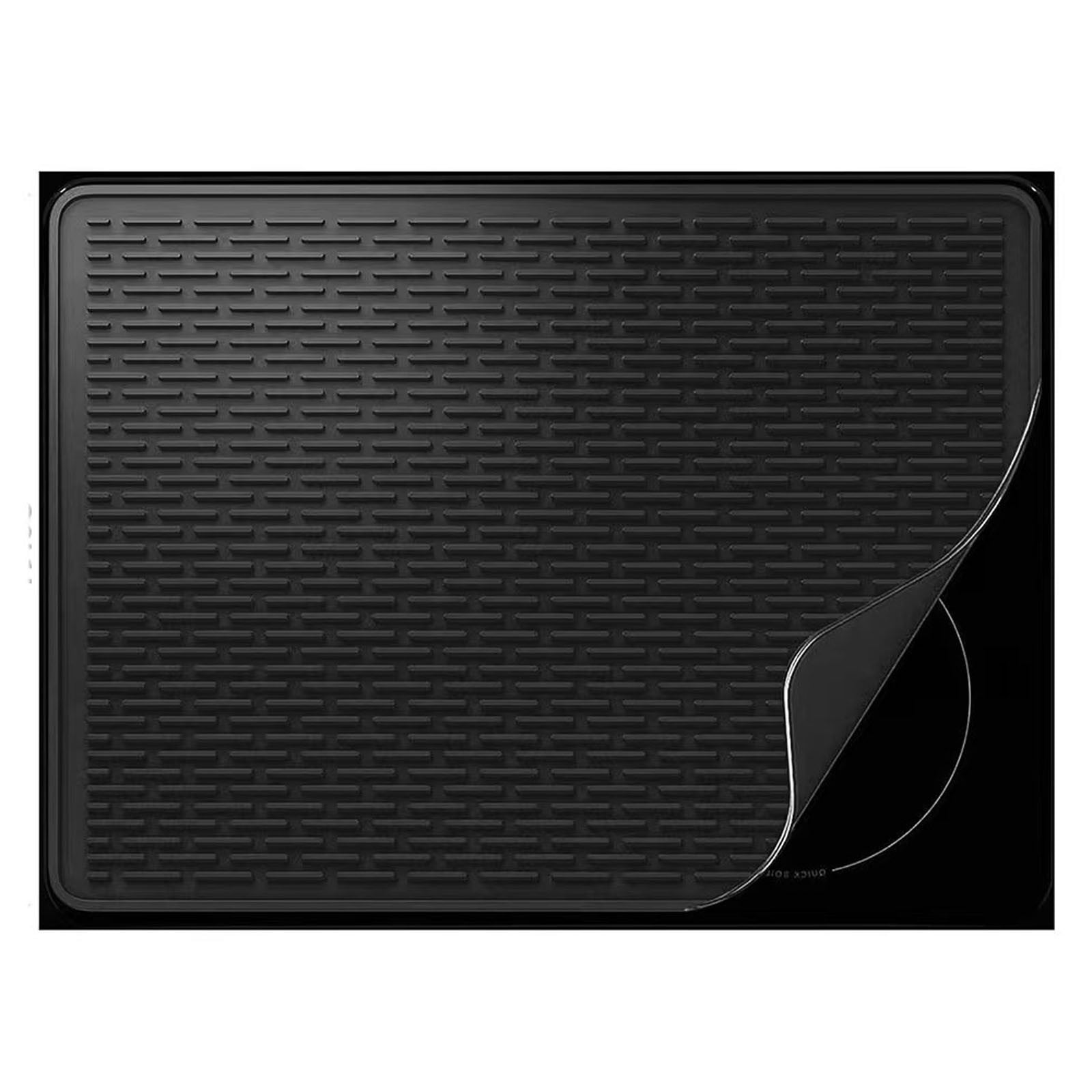 Extra Large BBQ Mat & Fire Mat for Grills Heat Silicone Stove Protector Stovetop Mat Dish Drying Pad XL Kitchen Glass Top Stove Shield Multipurpose Underlayer