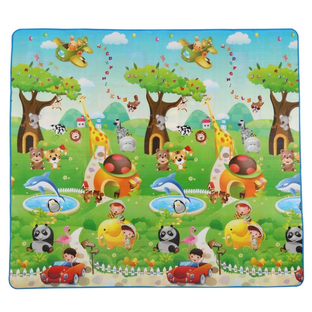 Extra Large Baby Crawling Mat Non Toxic Baby Play Game Mat 0.2 inch 71