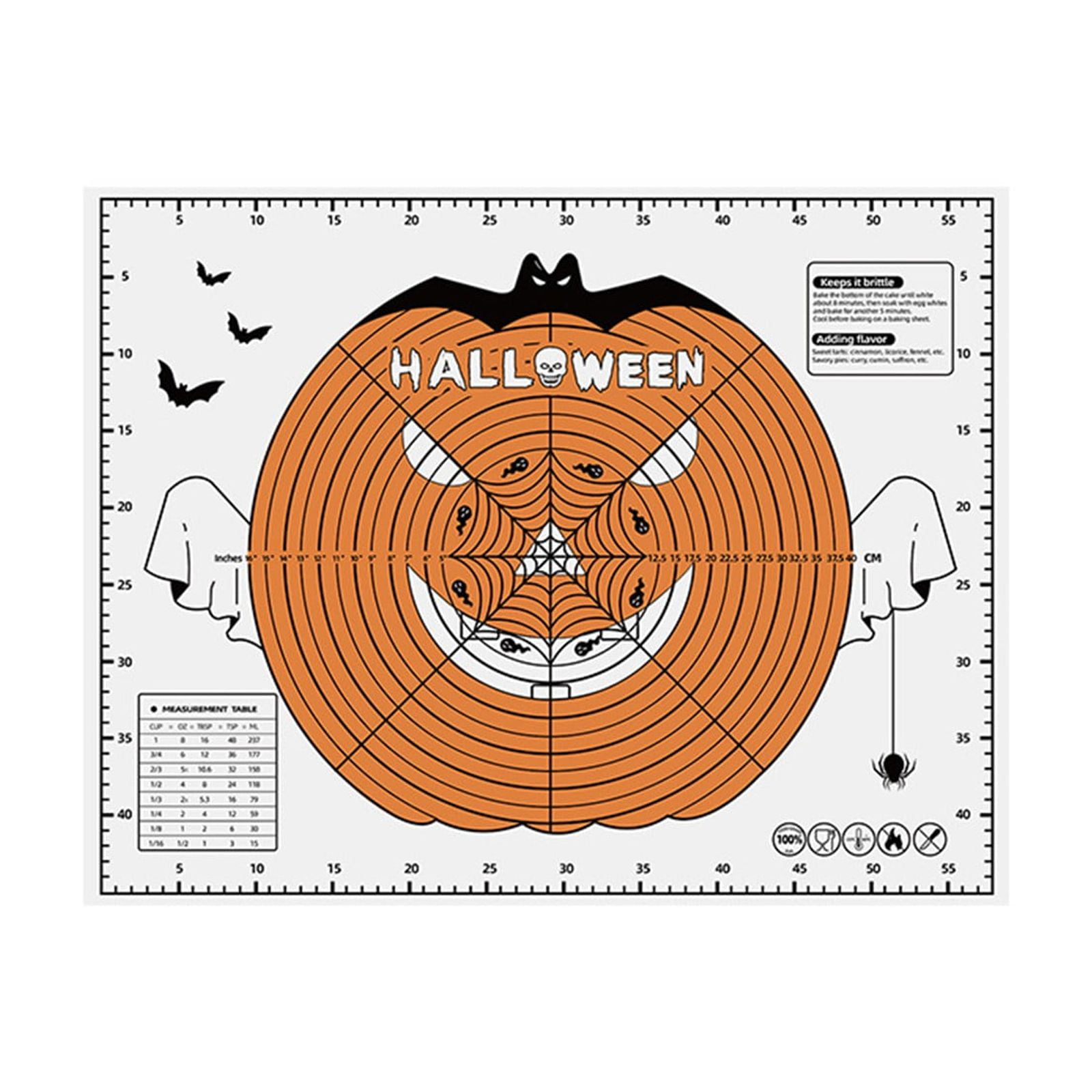 Extra Large Baking Mat With Measurements Non Stick EVA Baking Mat For