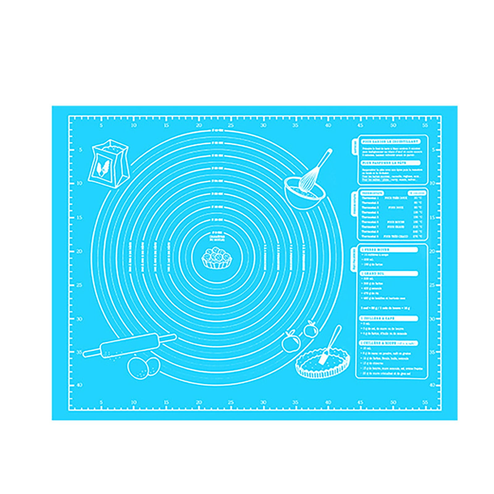Extra Large Baking Mat With Measurements Non Stick EVA Baking Mat For