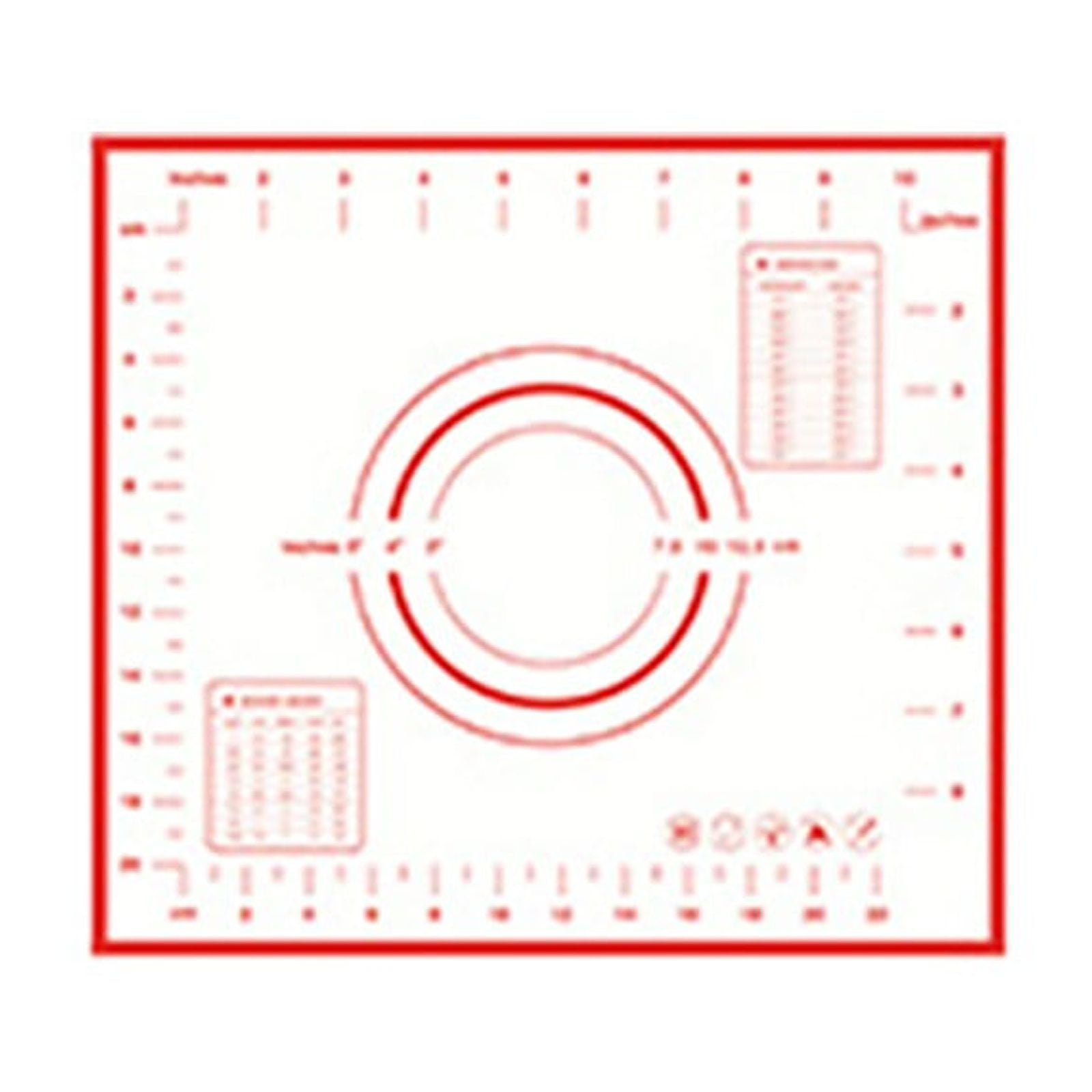 Extra Large Baking Mat With Measurements Non Stick Silicone Bakeware Sling Bakeware Organizer