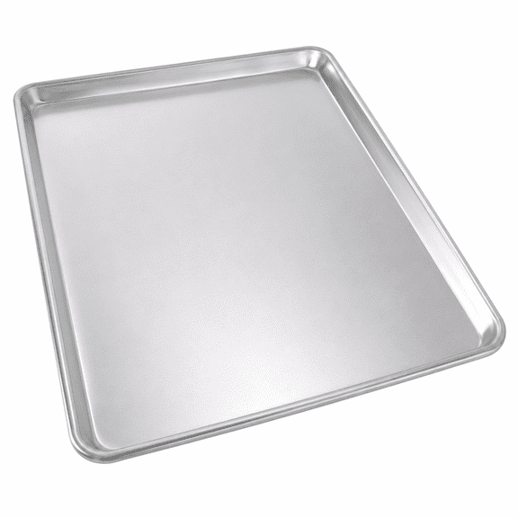 Extra Large Baking Sheet Pan 21 x 15 inches Uncoated Aluminum with Reinforced Steel Rim