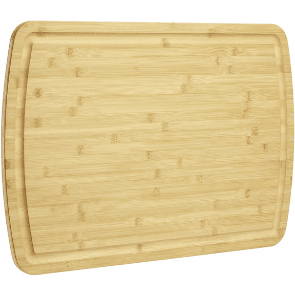 Extra Large Bamboo Cutting Board 30"x20"x0.8" – Thick Wooden Butcher Block with Juice Groove for Meat, Charcuterie & Turkey Carving – Stove Top Cover, Heavy Duty Chopping Board for Kitchen Counter