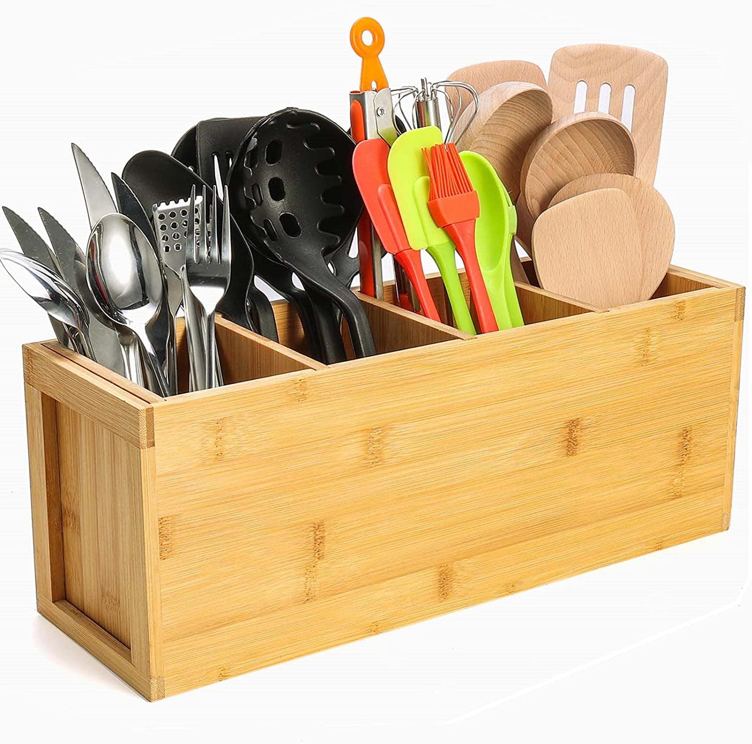 https://i5.walmartimages.com/seo/Extra-Large-Bamboo-Utensil-Holder-4-Sections-Kitchen-Holder-Organizer-Countertop-Cooking-Caddy-Farmhouse-Utensils-Crock-Counter_e954cb2b-8752-48b5-8fe3-1b7a2c9dab2e.8d1f70cd0e2341e60c023bc39dac094c.jpeg