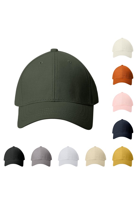 Extra Large Baseball Cap Structured High Profile Unisex Adult Solid Color Hard Adjustable Back Strap for Big Head Pretty Girl Hat