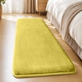 thumbnail image 1 of Extra Large Bath Mat, Non- Bathroom Rug with Latex Backing, Quick Dry Soft Shaggy Coral Fleece Carpet, Machine Washable Absorbent Floor Mat for Shower, Tub, and Sink Area, 47 Inch, 1 of 8