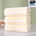 thumbnail image 1 of Hand Towel Set 3 Piece Bath Sheet Super Soft Absorbent Quick Dry Microfiber Durable for Hotel Bathroom Gym Travel, 1 of 5