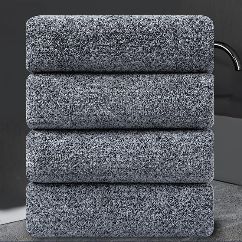 Extra Large Bath Towel Set 35"x70"Oversized Bath Sheet Set Cozy Soft ...