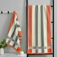 thumbnail image 1 of Extra Large Bath Towels, InsCrazy 100% Cotton Towel 35 x 16", Quicker to Dry, Larger & Lighter Weight, Super Soft and Absorbent, Perfect for Bathroom, Fade resistant, Household Beach Towels, 1 of 8