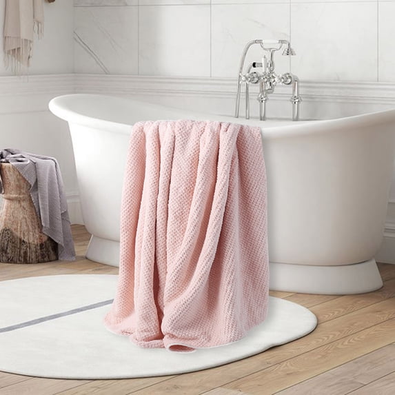 Extra Large Bath fabric for Adults, swift Dry Super Absorbent Soft Fabric Oversized Bath Sheet for Home, Beach, Pool, Gym, and Travel, Soft light Bath fabric 33.5 x 57.1 Inches