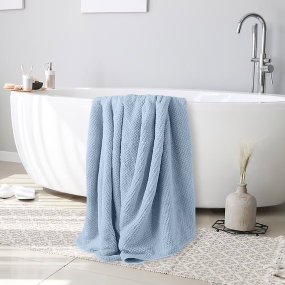 Extra Large Bath fabric for Adults, swift Dry Super Absorbent Soft Fabric Oversized Bath Sheet for Home, Beach, Pool, Gym, and Travel, Soft light Bath fabric 33.5 x 57.1 Inches