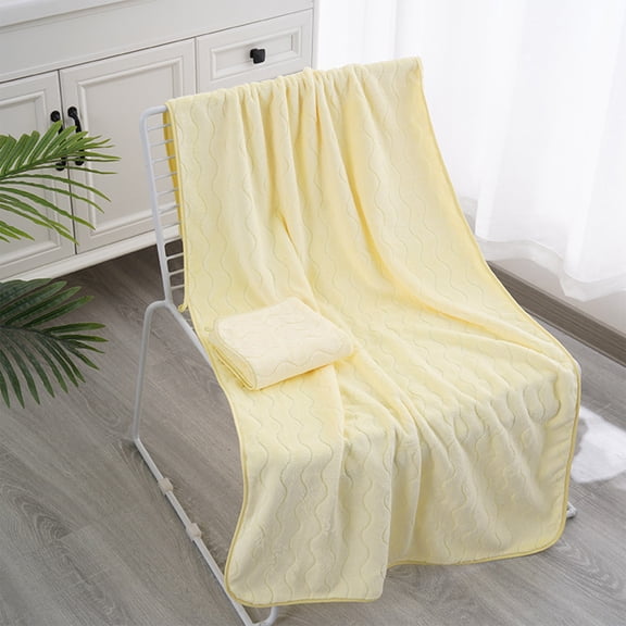 Extra Large Bath fabric Set of 2 Oversized Bath Sheets swift Dry Super Soft Absorbent Microfiber Bathroom Towels for Hotel Bath Gym Home, 55x27 Inches (Set of 2)