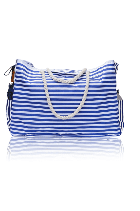 Extra Large Beach Bag and Pool Bag Women,100% Waterproof,Rope Handles, Top Magnet Clasp, Multiple Pockets for Travel, Gym, Beach Holiday