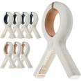 thumbnail image 1 of Extra Large Beach Towel Clips 8 Pack, Heavy Duty Beach Towel Clips,Laundry Clothespins to Keep Your Towel, Clothes, Blankets to Dry on Clothesline and Hanging Rack, 1 of 7