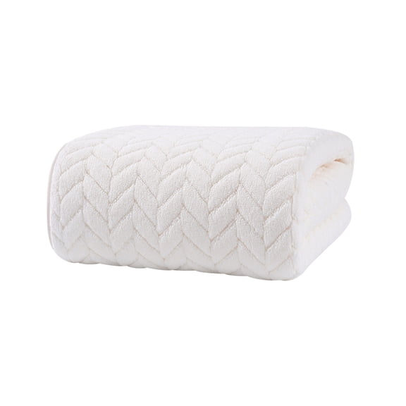 Extra Large Beach Towel Strip Patterned Velvet Bath Towel 75x35cm Extra Large Bath Towels Super Absorbent for Adult