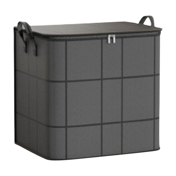 Extra-Large Bedding Organizer Storage Bags for Comforters, Blankets & Pillows - Heavy-Duty Non-Woven Fabric, Reinforced Handles & Secure Zipper Closure, Foldable Design for Space-Saving Storage
