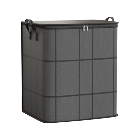 Extra-Large Bedding Organizer Storage Bags for Comforters, Blankets & Pillows - Heavy-Duty Non-Woven Fabric, Reinforced Handles & Secure Zipper Closure, Foldable Design for Space-Saving Storage