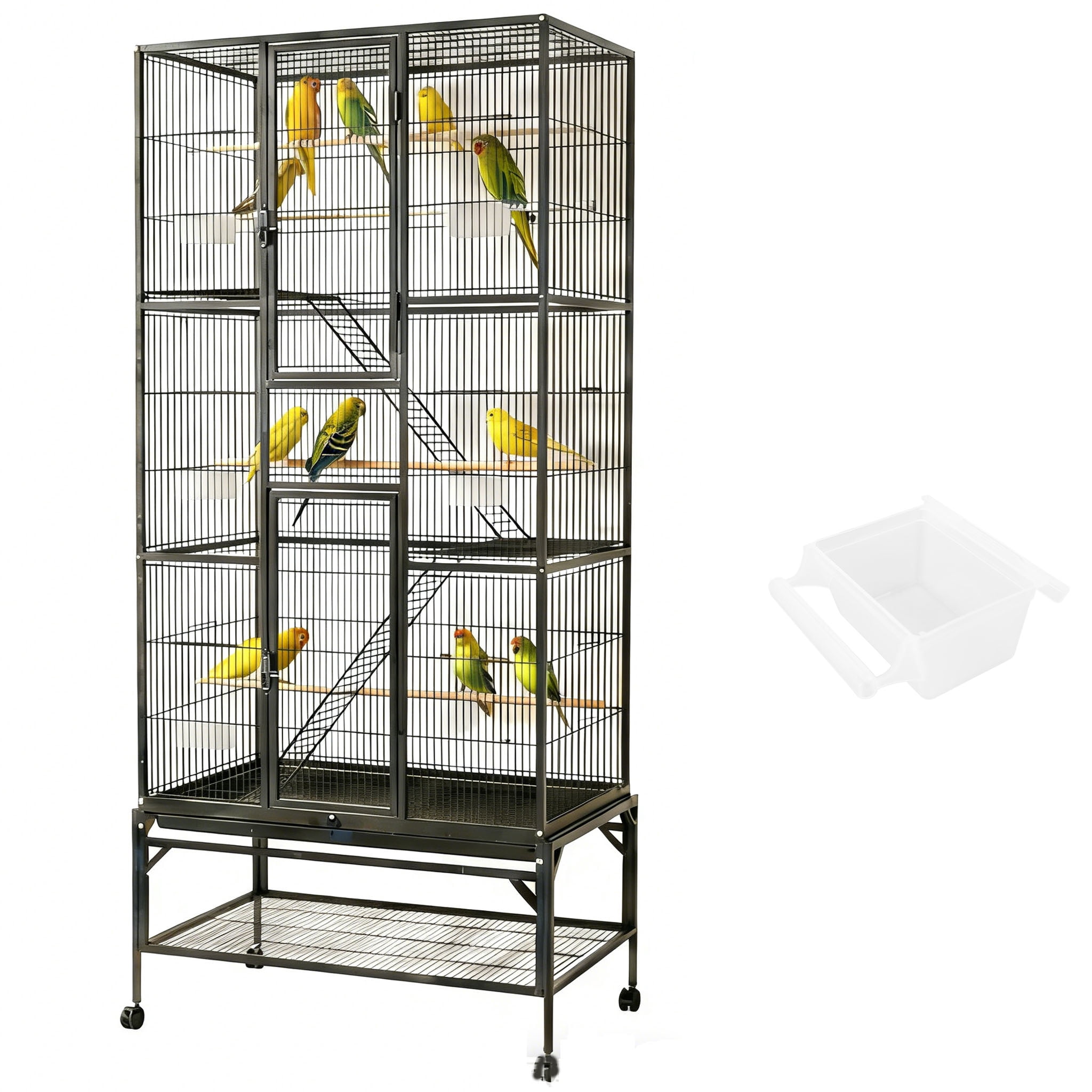 View of Extra Large Bird Cage, 69.5