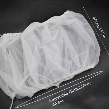Extra Large Bird Cage Catcher Guard Universal Birdcage Cover Nylon Mesh Net for Parrot Parakeet Macaw Lovebird African