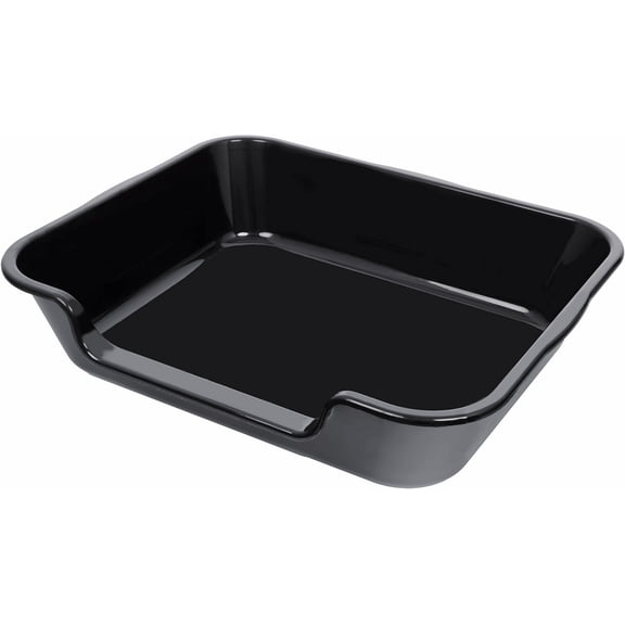 Extra Large Black Dog Litter Box Pan Tray For Cats And Small Dogs Indoor Potty