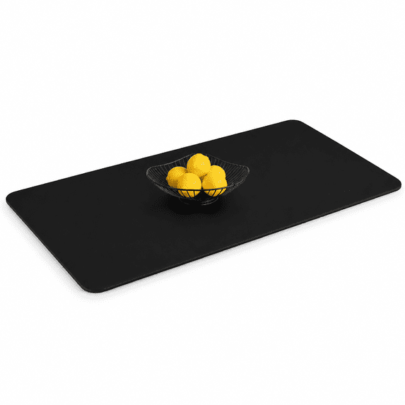 Extra Large Black Silicone Counter Mat, 48