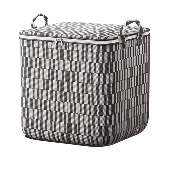 Extra Large Blanket Storage Containers, 100L Breathable Clothes Bedding Pillow Sheet Storage Bags with Zipper, Large Capacity Non-woven Moving Quilt Storage Bins