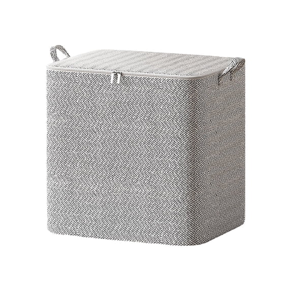 Extra Large Blanket Storage Containers, 150L Breathable Clothes Bedding Pillow Sheet Storage Bags with Zipper, Non-Woven Moving Quilt Large Capacity Storage Bins