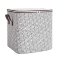 thumbnail image 1 of Extra Large Blanket Storage Containers, 180L Breathable Clothes Bedding Pillow Sheet Storage Bags with Zipper,Non-woven Moving Quilt Large Capacity Storage Bins (80L), 1 of 6