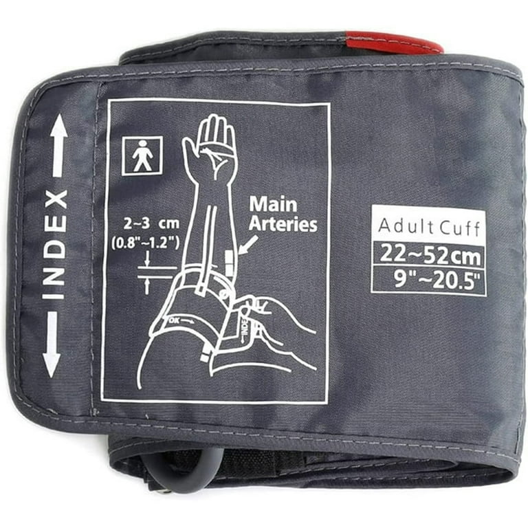 Extra Large Blood Pressure Cuff, Replacement Extra Large Cuff Applicable  for 9”-20.5” Inches (22-52CM) Big Arm