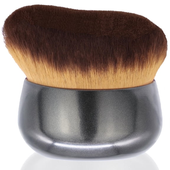 Yoobeaul Extra Large Body Makeup Brush for Self Tanner, Leg Makeup &Bronzer Blend, 75 mm, Sunscreen Face& Back Makeup Brush, Wet& Dry Use- Black