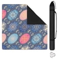 thumbnail image 1 of Extra Large Boho Anti-Slip Playing Surface for Mahjong Tables 31.5 Inch Square Rubber Mat with Quiet Design for Card Games and Family Game Nights, 1 of 7