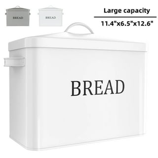 Signora ware Bread Box -Dual Use Bread Holder/Airtight Plastic Food Storage  Container for Dry or