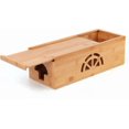 thumbnail image 1 of Extra Large Cable Management Box with Lid, Bamboo Cable Box for Cords, Power Strips or Surge Protectors, Hide Loose Wires Behind TVs, Home, Computers, Office Desks by, 1 of 9