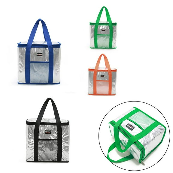 Extra Large Camping Cooler Bag For Food And Drinks Insulated And Portable Black Fangkenuo